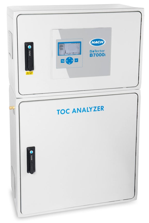 Hach BioTector B7000i Online TOC Analyser, 0-10,000 mg/L C, 1 stream, 115 VAC