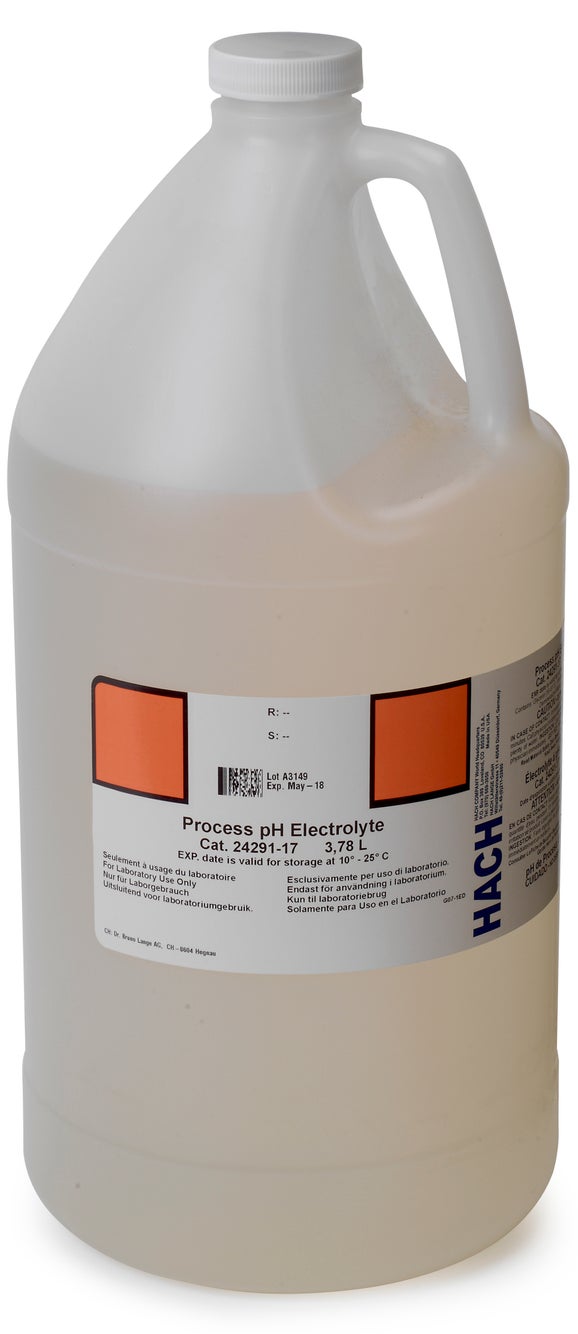Process pH Electrolyte, 3.78 L, for APA series