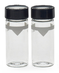 Sample Cell, 1 in. round glass, 10mL, w/cap, pk/2  (2100 Series Portable Turbidimeters)