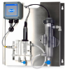 CLT10 sc Total Chlorine Sensor, SC200 Controller, and Stainless Steel Panel with Grab Sample Only