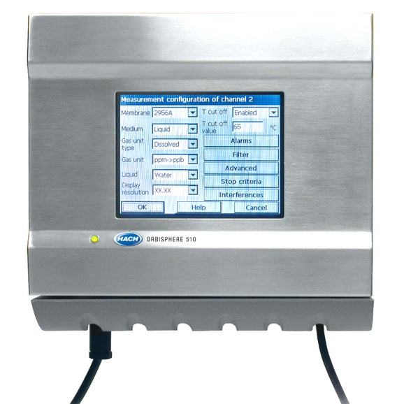 Orbisphere 410 Controller O₃ (EC), Wall Mount, 10-30 VDC, 0/4-20mA, Profibus