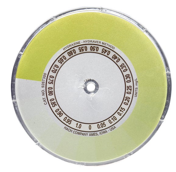 Color Disc Hydrazine, 0 - 1 mg/L
