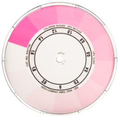 Chlorine Dioxide Colour Disc