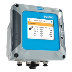 SC4500 Controller, Claros-enabled, 5x mA Output, 1 analog pH/ORP,100-240 VAC, EU plug