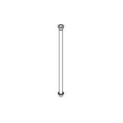 Stainless Steel extension pole 1.0 m