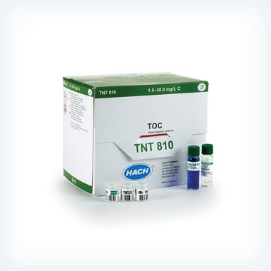Hach TOC TNTplus Vial Test, LR (1.5-30.0 mg/L C), 25 Tests